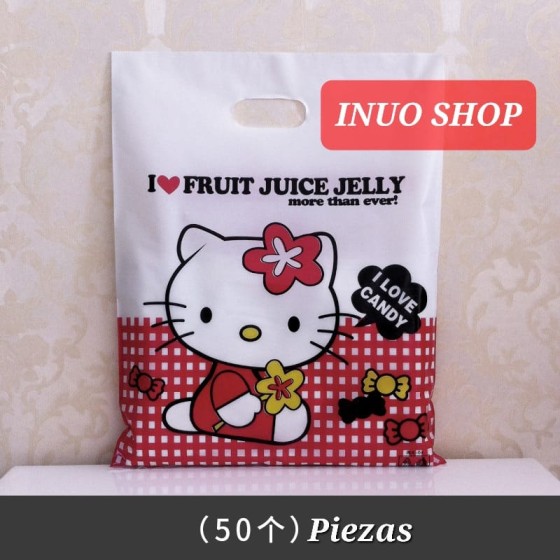 Bolsas de plasticos con asa ,1 Qty=50 piezas